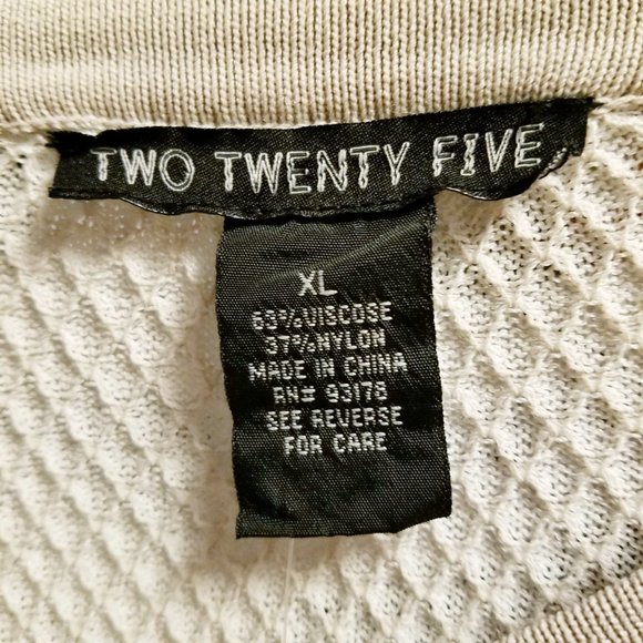 Lightweight Cardigan Overshirt l Two Twenty Five, XL l NWT - Picture 11 of 13